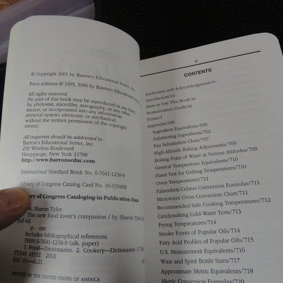 Food Lovers Companion cooking guide~2001 edition~Culinary terms and meanings~ - Picture 5 of 5